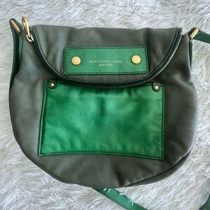 Marc by Marc Jacobs Green Leather Crossbody Bag